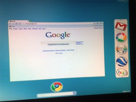 谷歌操作系统Chrome OS谍照曝光