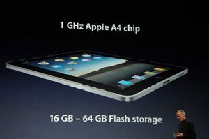 1GHz苹果A4处理器 16-64GB内存